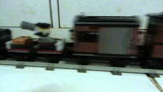 LEGO Lone Ranger Train 79111 with power function 7597 [upl. by Llebyram415]