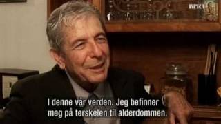 Leonard Cohen  Montreal interview part 1 of 3 NRK 2006 [upl. by Haseefan297]