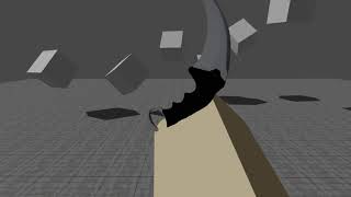 Roblox  Karambit Knife Animation [upl. by Harrus]