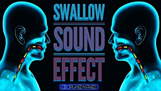 Human Swallowing Sound Effect  Sound Of Loud Swallow  Human Gulping Sounds  Royalty Free [upl. by Hgielar886]