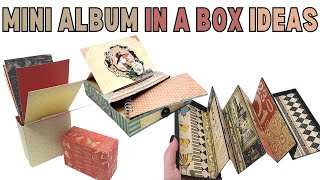 Mini Album in a Box Ideas [upl. by Ynnig]