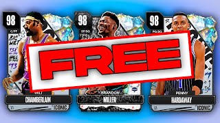 Every FREE earnable Galaxy Opal in NBA 2K24 MyTeam [upl. by Arrik455]