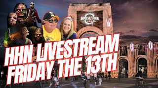 Live Part 1  HHN Friday the 13th [upl. by Aleinad108]