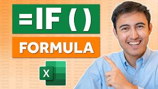 Master the IF Formula in Excel Beginner to Pro [upl. by Ahsirtak967]