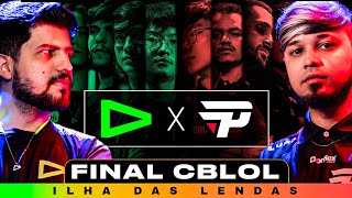 LOUD X PAIN GAMING A MAIOR FINAL DE CBLOL DA HISTÓRIA  ILHA DAS LENDAS [upl. by Nekciv754]