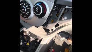 How to remove Hyundai Santa Fe 2010 radio and install new CarPlay screen 👍 [upl. by Susanetta]