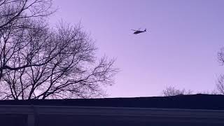 UH60M Blackhawk 1821030 flying over my house from GON Airport [upl. by English]