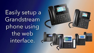 Get started configuring the Grandstream GXP VoIP desk phone [upl. by Kial]