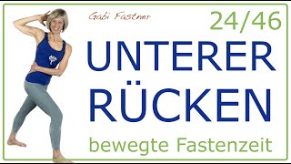 2446📍17 min für den schmerzfreien unteren Rücken  ohne Geräte im Stehen [upl. by Maleeny106]