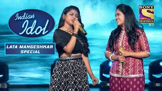 Man Kyoon Behka Re Behka Aadhi Raat Ko Par Ek Perfect Duet  Indian Idol Songs Of Lata Mangeshkar [upl. by Alig]