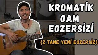 Gitar Dersi 18 ► Kromatik Gam Egzersizi Yapıyoruz 2 Tane Yeni Egzersiz [upl. by Ariaic249]