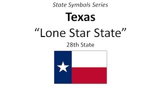 State Symbols Series  Texas [upl. by Neliak]