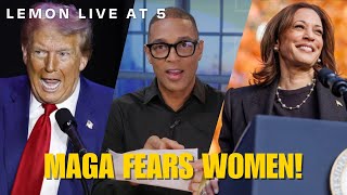 Lemon LIVE at 5  MAGA FEARS WOMEN  October 31st 2024 [upl. by Ailedroc283]