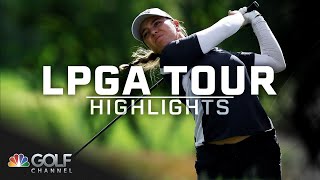 2024 Amundi Evian Championship Round 3  LPGA Tour Highlights  Golf Channel [upl. by Keare367]