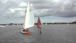 Barton Broad Sailing Boats [upl. by Suoinuj]