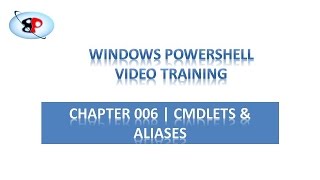 PowerShell Tutorial  006  Cmdlets and Aliases  Part 1 [upl. by Aem]