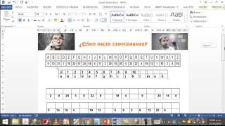 Como hacer criptogramas [upl. by Suolhcin]