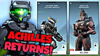 Halo infinite shop items  September 3rd Achilles Return  Cross core update [upl. by Swehttam]