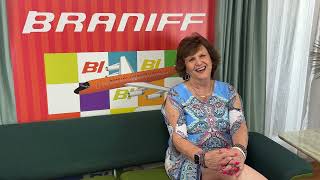 Braniff Flight Attendant Jean Jordan Oral History Video September 4 2024 [upl. by Lleznol63]