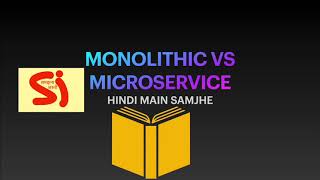 Microservice vs Monolithic Hindi main samjhe  Interview ke liye jaruri  उदाहरण के साथ microservice [upl. by Feinstein]