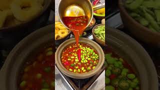 Sichuanstyle casserole dishes spicy and fragrant minced meat edamame and vermicelli a mustt [upl. by Vaish337]