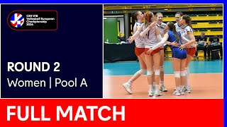 Full Match  Slovakia vs Italy  CEV U18 Volleyball European Championship 2024 [upl. by Zwiebel]