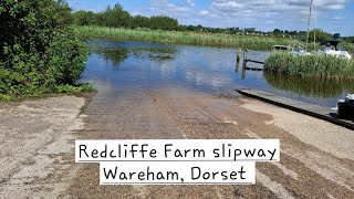 UK slipway 21 Redcliffe Farm slipway Poole Harbour Wareham Dorset [upl. by Assiram]