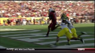 2013 USC vs Michigan  Ace Sanders 31 Yd Touchdown Reception [upl. by Adamo720]