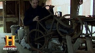 American Pickers Mike And Frank Pick Through A Barn  History [upl. by Aiset]