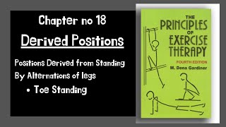 Toe Standing position  Derived positions kinesiology  From standing by alterations of legs [upl. by Adnovoj]