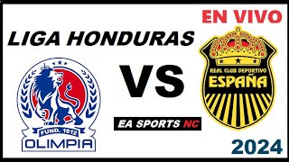 🔴Olimpia vs Real España en vivo  Liga Clausura Honduras [upl. by Sims]