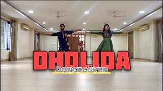 Dholida Dance cover  Bollywood  Gangubai Kathiawadi  Alia Bhatt  Easy Garba Dance  Navratri [upl. by Klarrisa]