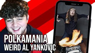 quotPolkamaniaquot  Weird Al Yankovic UK Reaction [upl. by Mclyman]