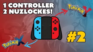 2 Nuzlockes 1 Controller  Pokémon X amp Y quotSololinkquot 2 [upl. by Erda434]