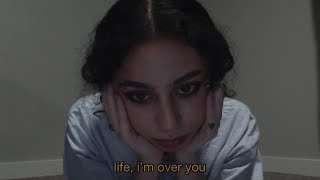 Zevia  life i’m over you Official Lyric Video [upl. by Ahilam]