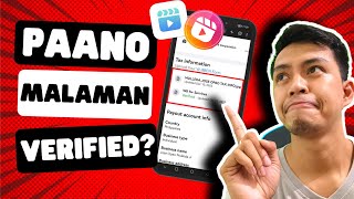 ℹ️ PAANO MALAMAN KUNG VERIFIED NA ANG TAX INFORMATION OR W8BEN  GUIDE SA PAG FILL OUT NG W8BEN ℹ️ [upl. by Verlee938]