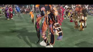 Treffrey Deerfoot Mens Chicken Special Song one Kainai Powwow 2024 [upl. by Fugazy]