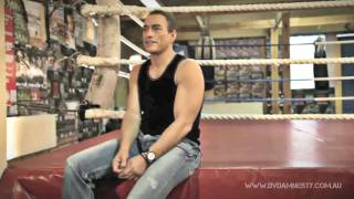 JeanClaude Van Damme Interview 2 by DVDAmnestycomau [upl. by Enniotna]