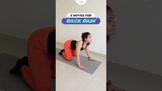 5 Moves for BACK PAIN  Exercises for back pain relief [upl. by Drandell]