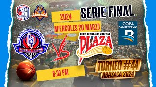 ABASACA TBS SANTIAGO PUEBLO NUEVO VS PLAZA 20 MARZO 2024 [upl. by Nava]