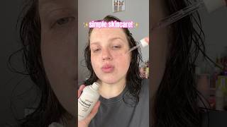 simple skincare ✨ shorts skincare skincareroutine skincareshorts skincareregimen [upl. by Desiree44]