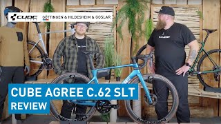 Das neue CUBE Agree C62 SLT Review  Ein Rennrad das auf Speed und Performance setzt [upl. by Asiram312]