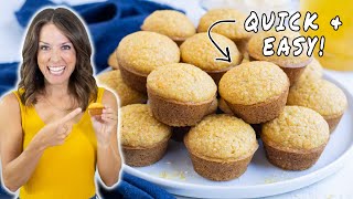 Fluffy Mini Cornbread Muffins [upl. by Tiga23]