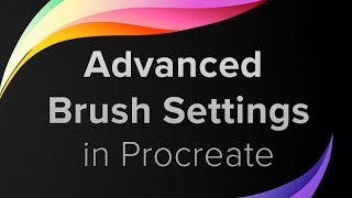 Procreate Tutorial for Beginners  Advanced Brush settings pt 10 [upl. by Bogey]