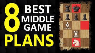 How to Play in the Middlegame – Best Plans Chess Strategies Midgame Tips Moves amp Ideas to Win [upl. by Peedsaj493]