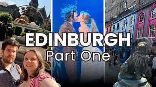 Edinburgh Vlog  Part One  Afternoon Tea Edward Scissorhands Jelly Cats  May 2024 [upl. by Ailegnave]