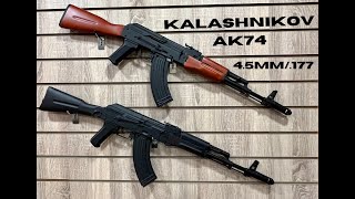 Quick Review of the Kalashnikov AK101 Air Rifle  Cybergun – 45mm177 – Co2 Powered Rifle [upl. by Aitetel762]