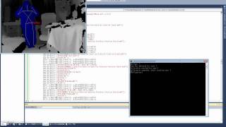 Kinect OpenNI NiUserTracker to BVH File Converter [upl. by Greggs86]