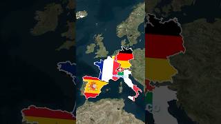 What You Probably Didnt Know About France geography map shorts [upl. by Ynohtnanhoj170]