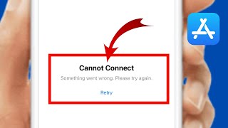 Cannot Connect To App Store  Cannot Connect Something Went Wrong App Store iOS 17  2024 [upl. by Auqinet148]